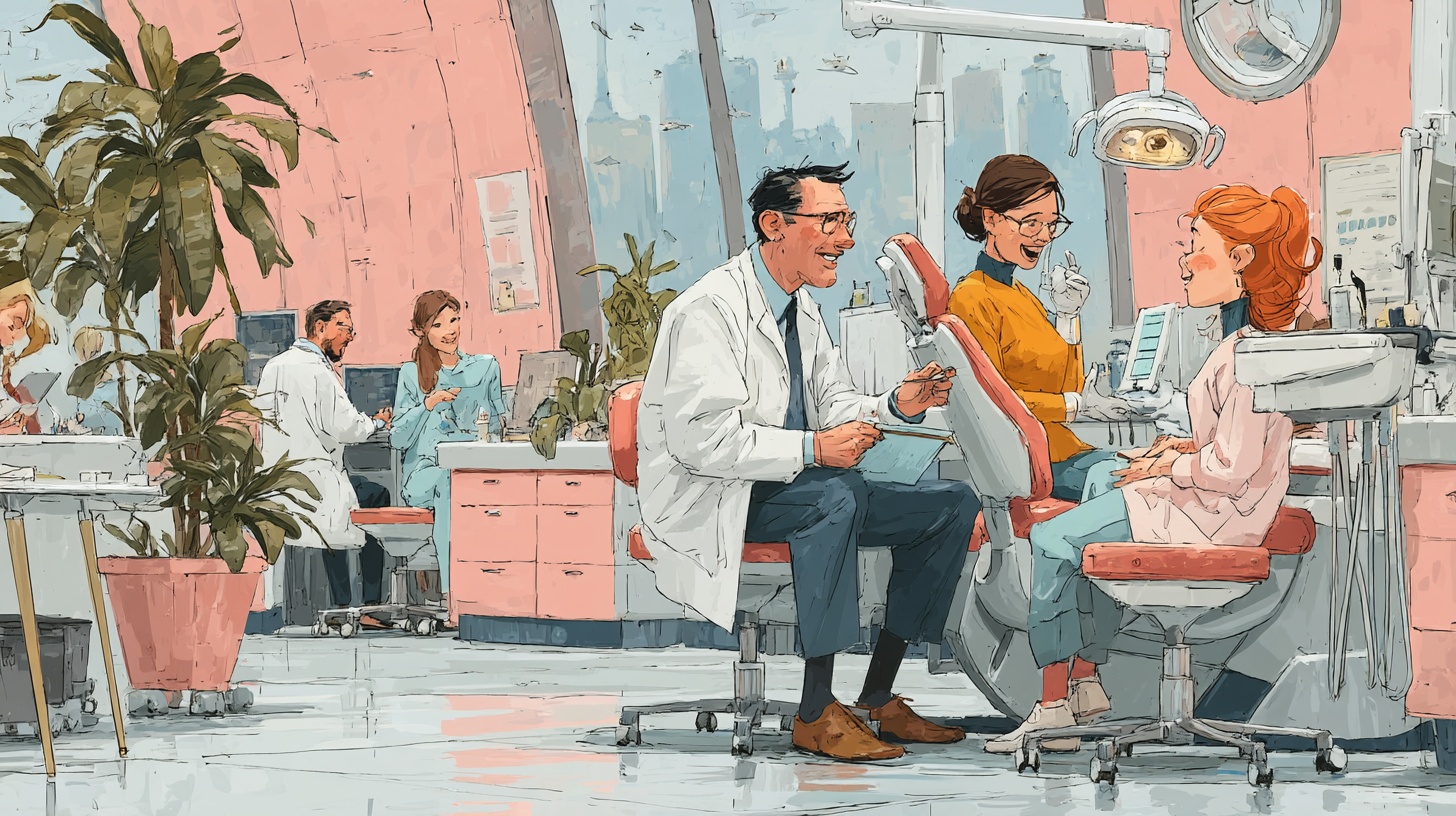 Работа стоматологических сервисных компаний